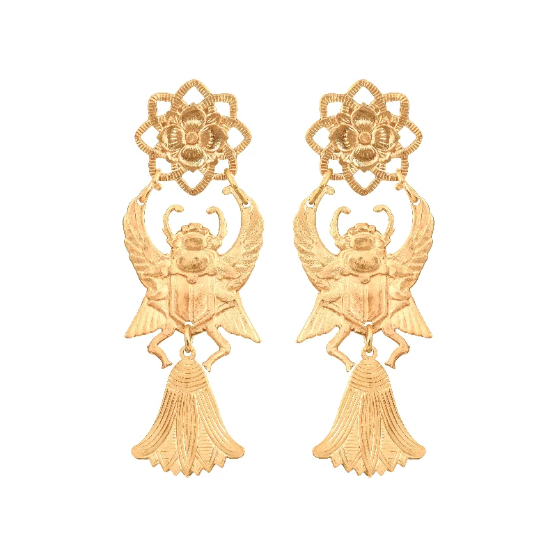 Ladies luxurious earrings-Thebes Earrings