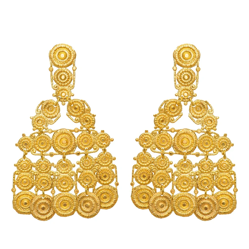 Ladies wedding earrings-Anahita Earrings