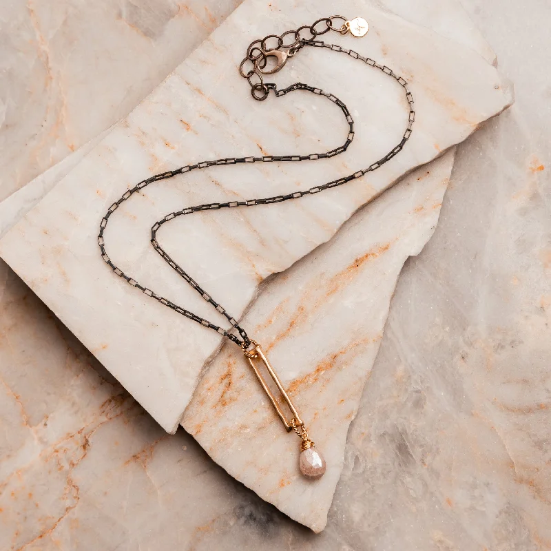 Ladies infinity necklace-Ivanna Necklace