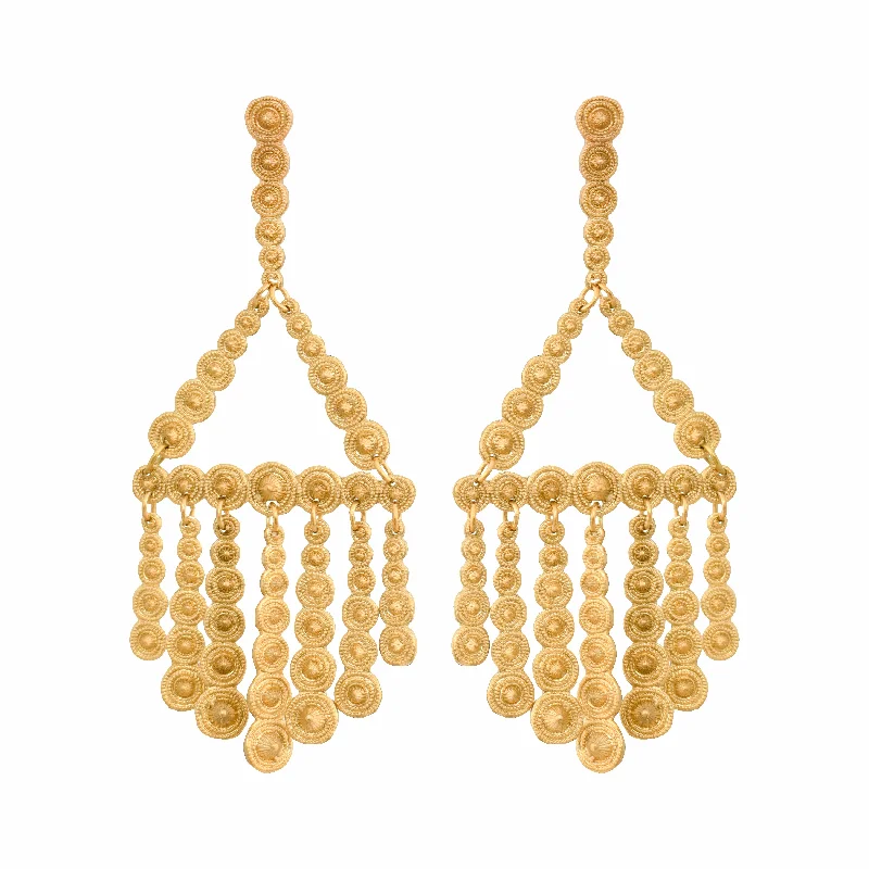 Ladies vintage-inspired earrings-Andira Earrings