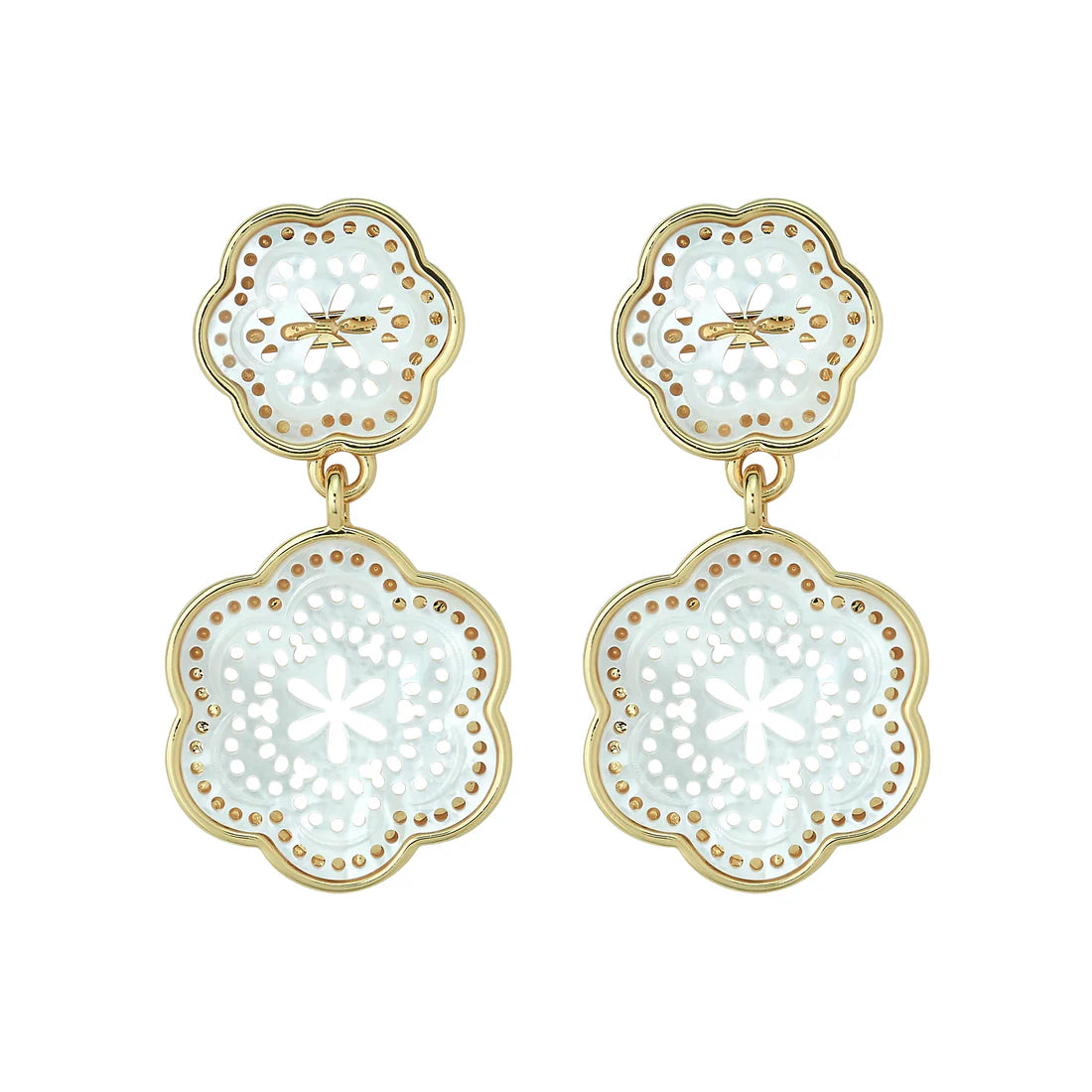 Ladies diamond drop earrings-Tamarin Earring