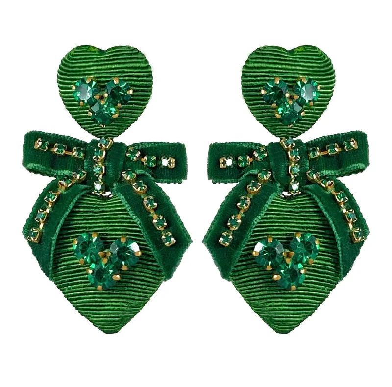 Ladies cuff earrings-Valentina Green