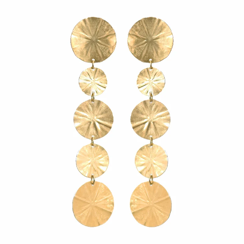 Ladies bold earrings-Myka Earrings