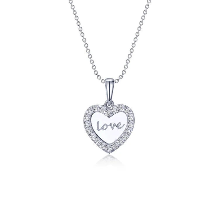 Ladies dainty necklace-Love Heart Necklace