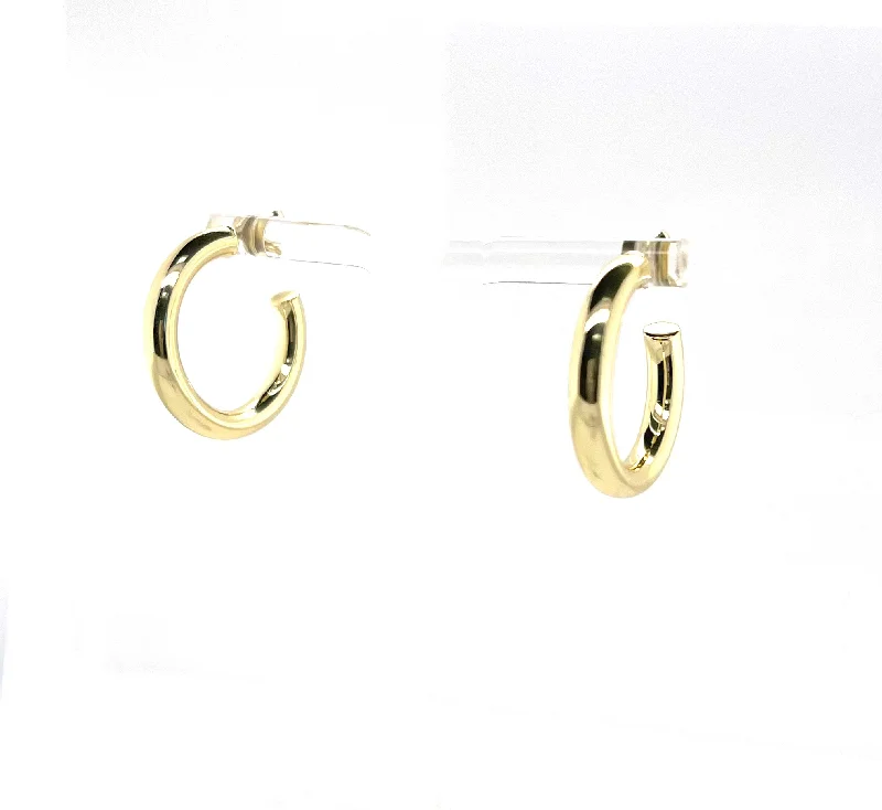 Ladies teardrop diamond earrings-"BRYLEE" Hoop Earrings