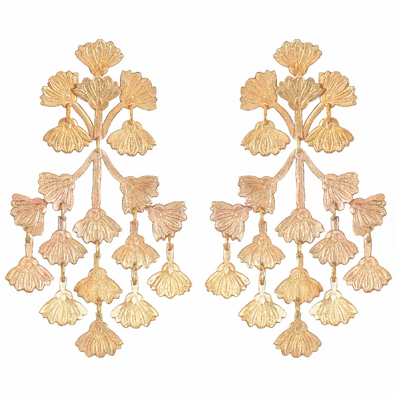 Ladies bold earrings-Mimosa Earrings