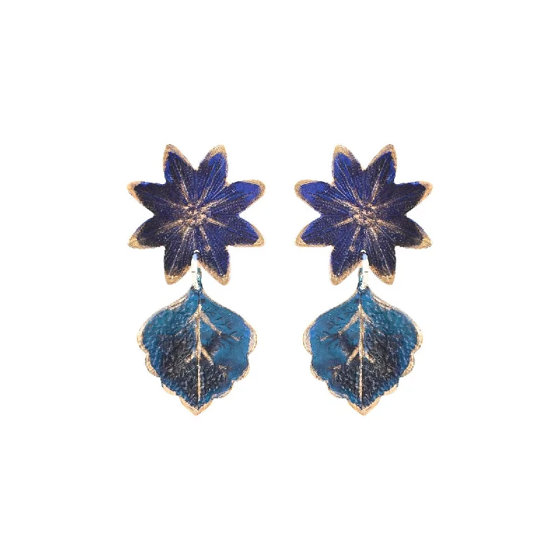 Ladies crystal earrings-Bali Earrings