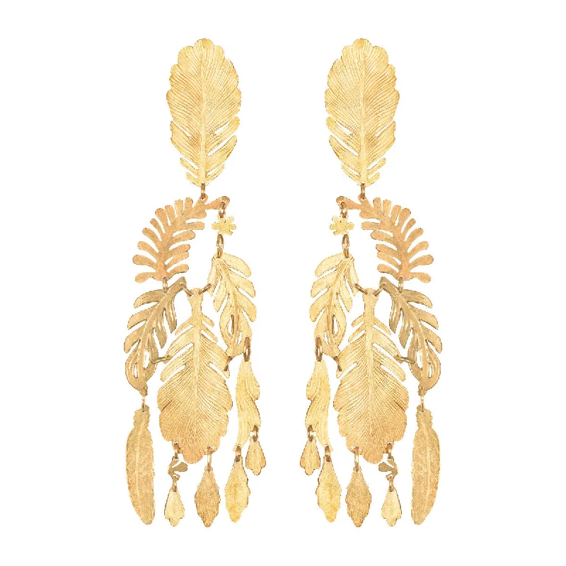 Ladies tropical earrings-Icarus Earrings