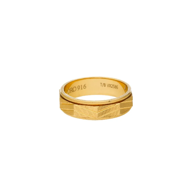 Ladies gold ring-22K Yellow Gold Ring (9.4 grams)