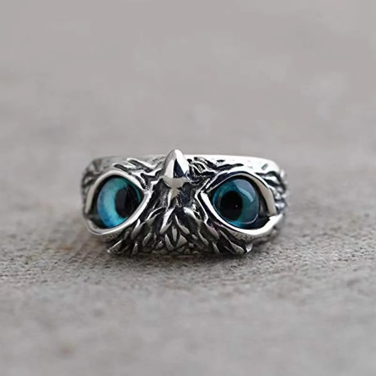 Ladies gold ring-Casual Owl Alloy Wholesale Open Rings