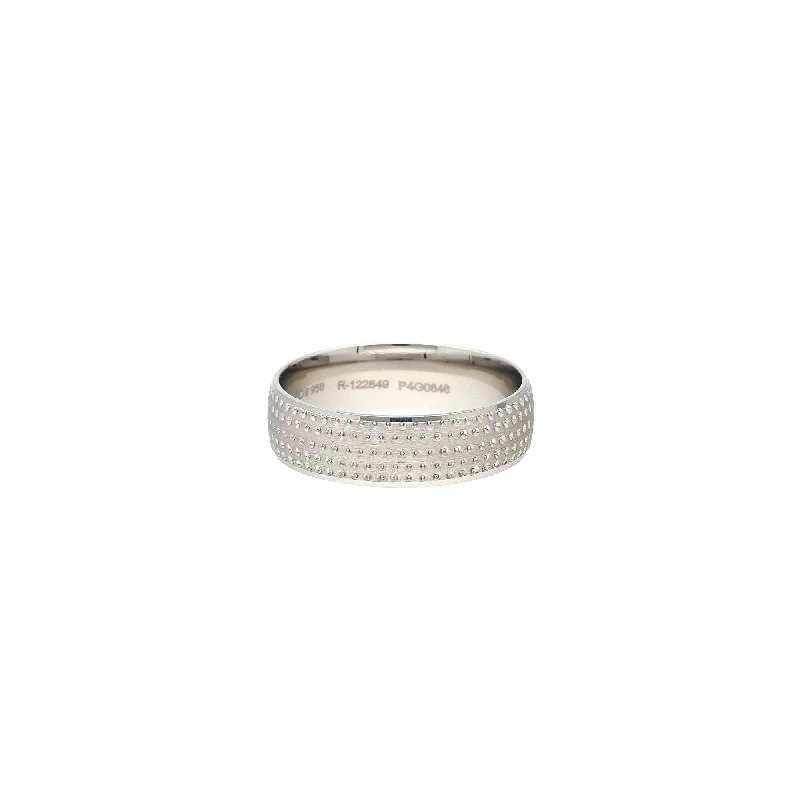 Ladies wedding ring-Platinum Band (7.7gm)