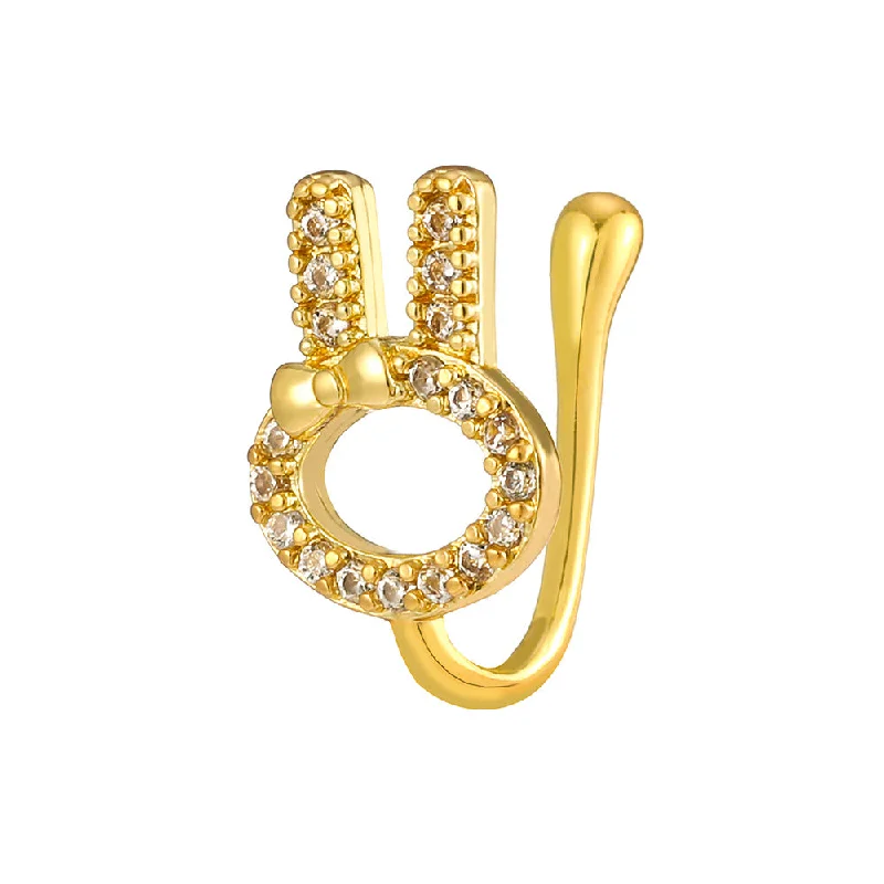 Kc Gold Vertical Ear Rabbit X0041