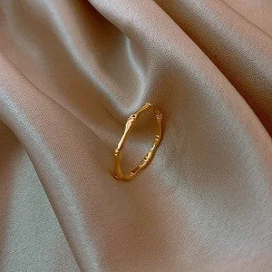 71# Ring-Gold (Real Gold Plating)