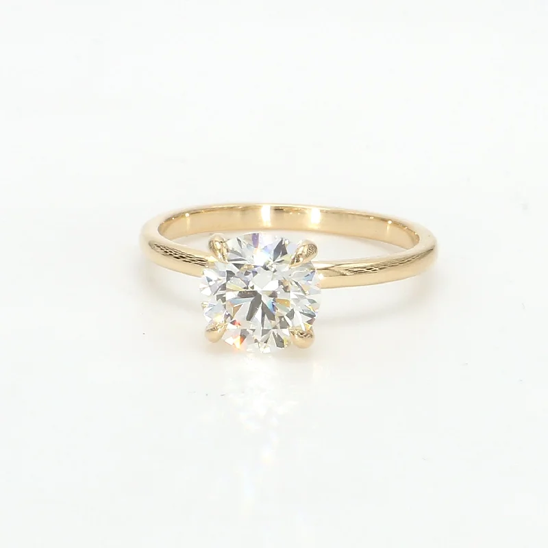 Ladies engagement rings with colorful diamonds-Solitaire Engagement Ring