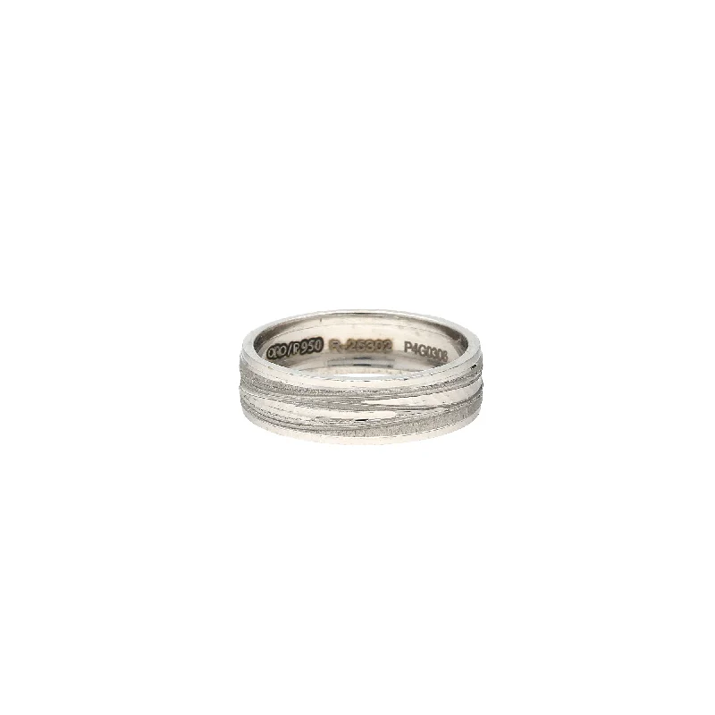 Ladies platinum ring-Platinum Band (7.6gm)