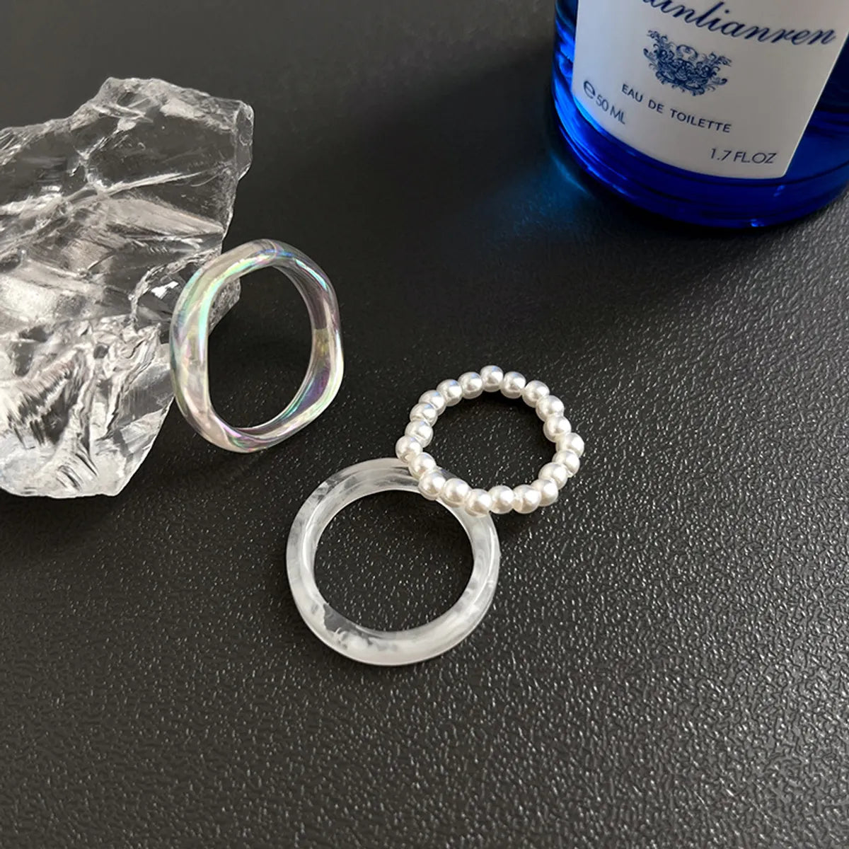 White Set Rings