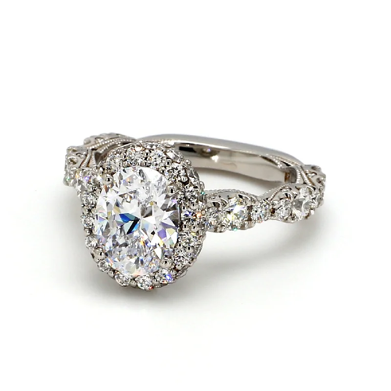 Ladies heart-shaped engagement rings-TACORI Petite Crescent RoyalT Engagement Ring