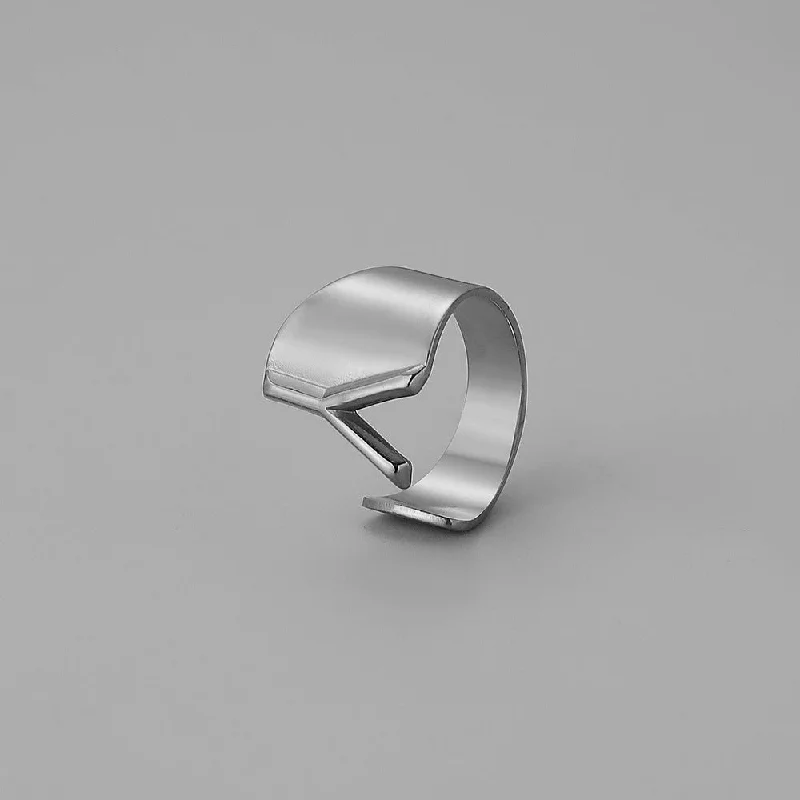 Silver Y Open Ring J382-51