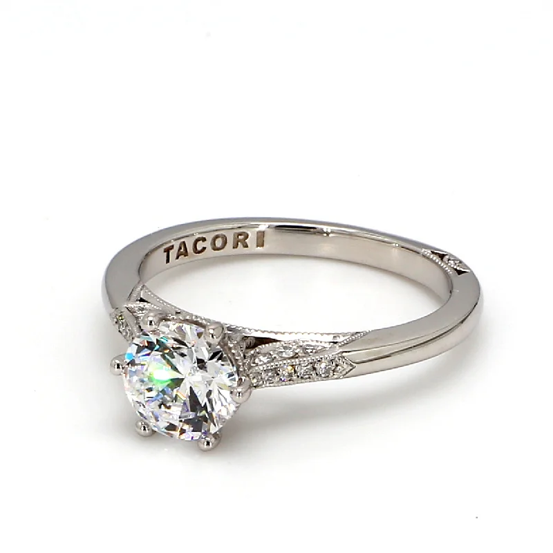 Ladies eternity engagement rings-Simply TACORI Solitaire Engagement Ring