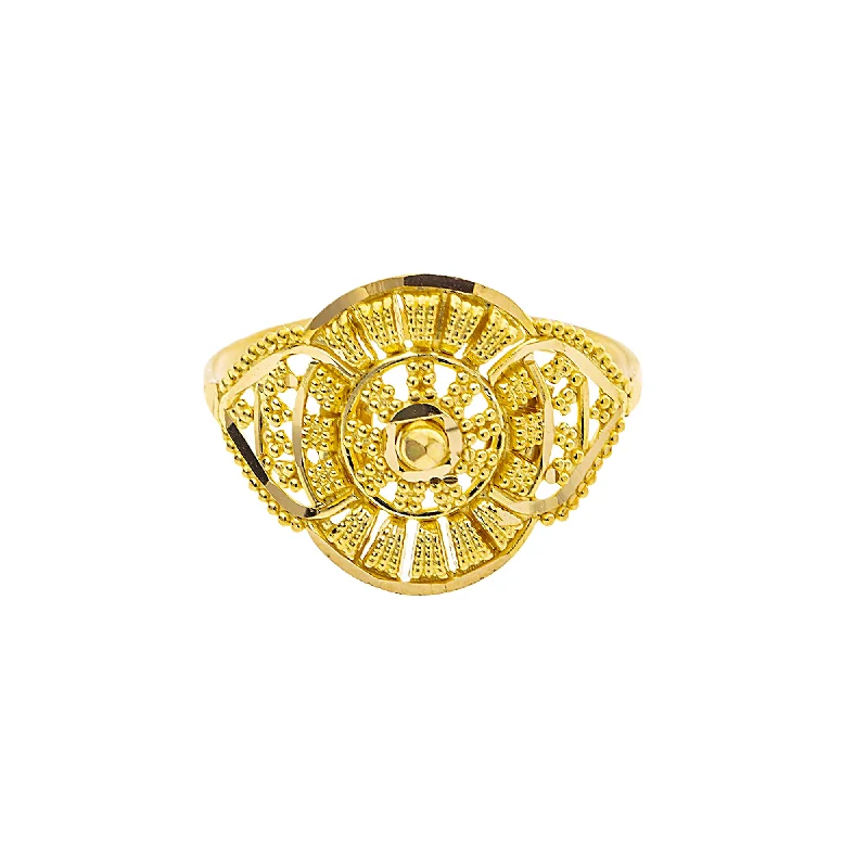 Ladies eternity ring-22K Yellow Gold Cocktail Ring (2.3gm)