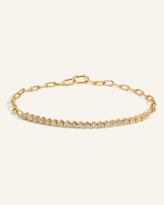 Ladies chain bracelet-Odile Bracelet