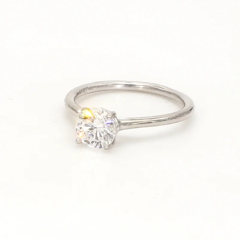 Ladies marquise cut engagement rings-Solitaire Engagement Ring