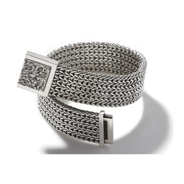 Ladies silver cuff bracelet-JOHN HARDY Classic Chain Rata Chain Bracelet