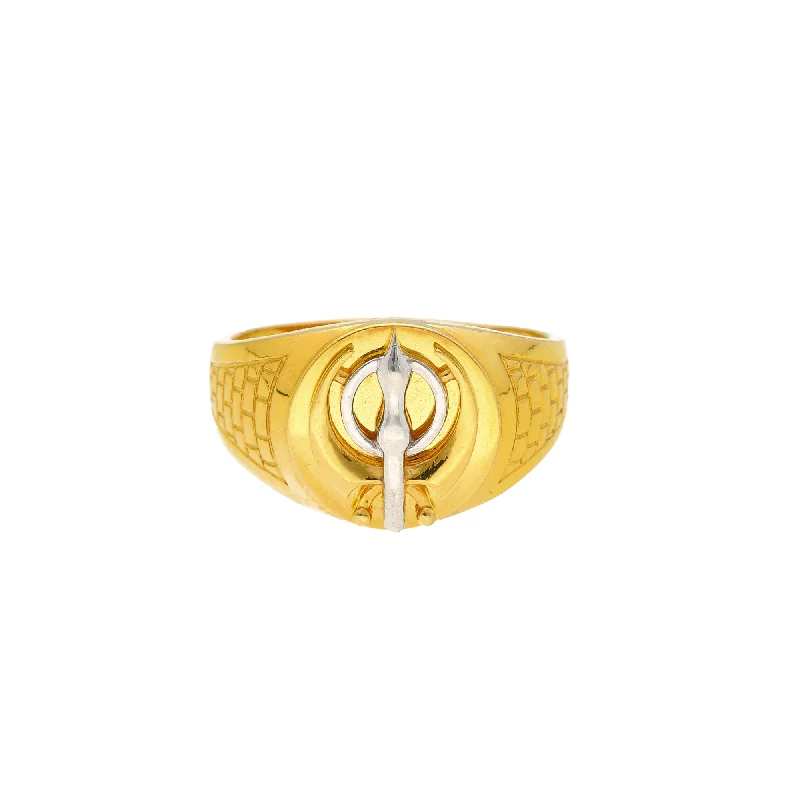 Ladies fashion statement ring-22K Yellow Gold Ring (6.2gm)